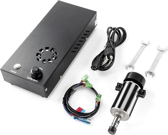 FoxAlien CNC Upgrade Kit 300W DC Spindle Milling Motor