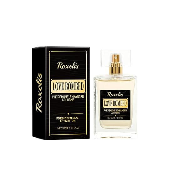 AMALIA Love Bombed Pheromone Enhanced Cologne, Long-Lasting Fragrance,30ml/1 fl oz