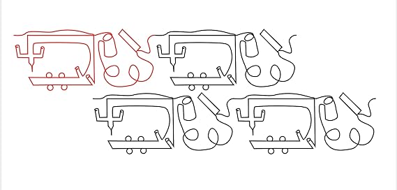 Let's Longarm Pantograph Pattern