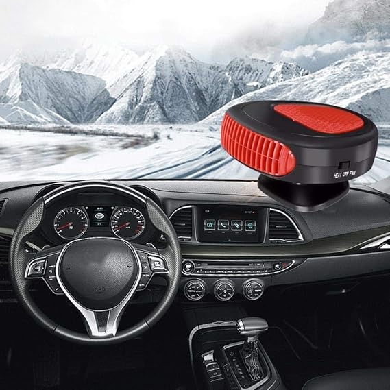 Personal Car Heater, STYLOOC Car Defogger, Portable Car Heater, 2 in 1 Heating/Cooling Function,Automobile Windscreen Fan Demister