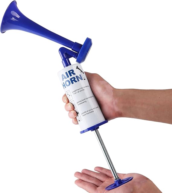 Pump Air Horn for Safety Airhorns Horn Loud Hand-held Air Horn for Boat