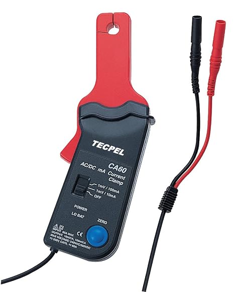 TECPEL CA-60 AC/DC Current clamp Transmitter Probe 60A CA-60