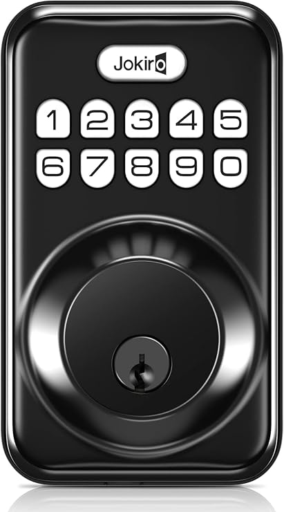 Keyless Entry Door Lock DK01 Black
