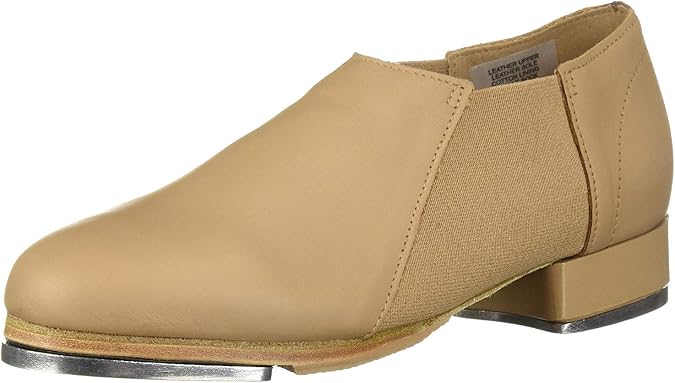 Leo Bloch Dance Women's Women's Slip-ON Jazz TAP Athletic Shoe