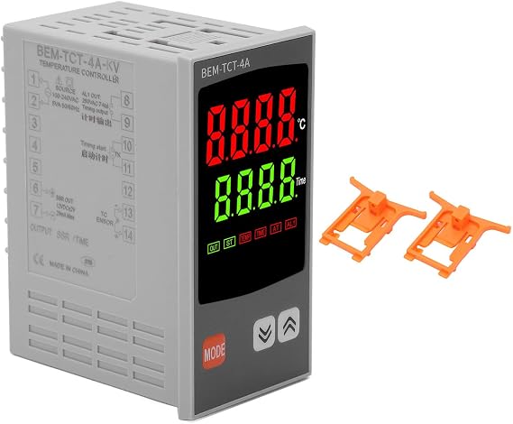 PID Temperature Controller Digital 7 Segment Thermostat Regulator for Home Brewing Oven Incubator