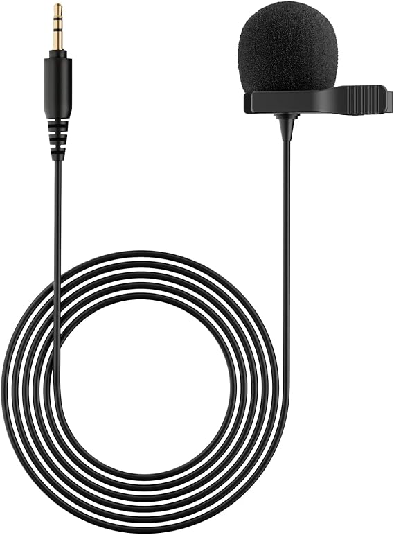 Saramonic LavalierMic | 3.5mm TRS Lavalier Microphone for Wireless Microphone Systems (3.9)