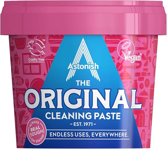 Astonish Original Cleaning Paste Mandarin Peach, Multi Surface 17.6oz