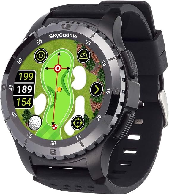Skycaddie Lx5c Ceramic Face Golf Gps Smart Watch / 1.4'' Full Colour Touch Screen