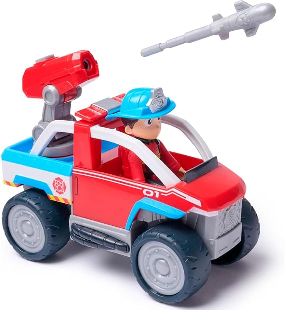 Paw Fire Rescue - テーマ車両ライダー。
