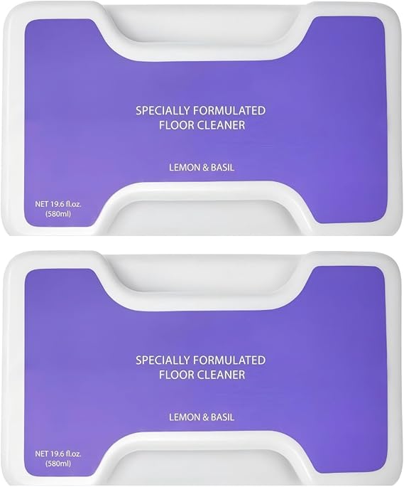 580ML Robot Vacuum Cleaner Floor Cleaner, Multi-Surface Cleaning Liquid (Compatible with Narwal Freo Z Ultra) Professional Decontamination Floor Cleaner(2 Bottles)