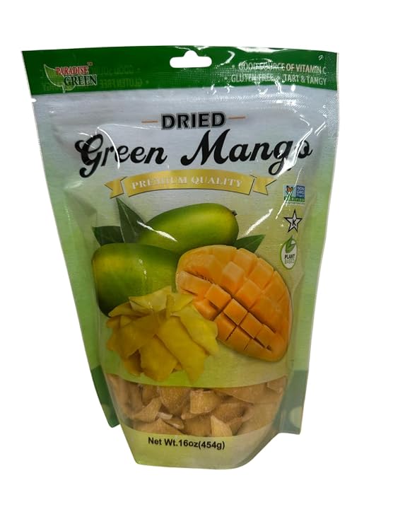 Paradise Green Dried Green Mango 16oz