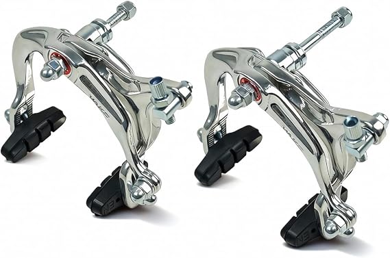 CYSKY Bike Brakes Set, Front and Rear C-Type Brakes Calipers, Include Inner and Outer Cables and Bike Brake Levers Kit for MTB Road Bicycle