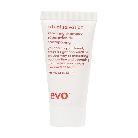 EVO Ritual Salvation Repairing Shampoo for Color-Treated Hair - Protein-Rich Formula to Repair, Strengthen & Moisturize