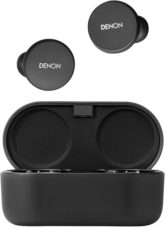 Denon PerL True kablosuz kulaklık, Masimo Adaptif Akustik Teknolojili Kişiselleştirilmiş Ses Profili, Gürültü Azaltma, Suya Dayanıklı, Entegre Mikrofon ve Uzun Pil Ömrü