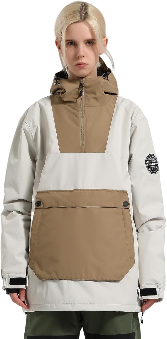 Men Ski Jackets Snowboard Coats Women Waterproof Pullover Jacket Winter Sports Windproof Warm