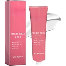 4-in-1 Curl Defining Styling Hair Styling Cream – Moisturising Curl Hair Styling Creamfor Natural, Bouncy & Flexible Hold – Anti-Frizz, Soft & Shiny Hair Smoothing Cream for Wavy & Curly Hair 150ml