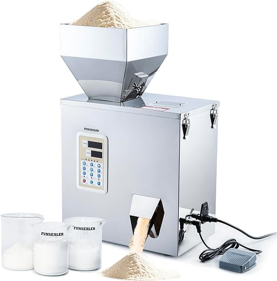 Powder Filling Machine, Powder Dispenser, Automatic Filling and Packing Machine For Flour Glitter 1-200G