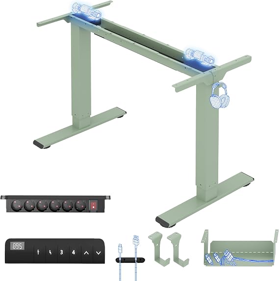 FLEXISPOT E1 Pro Electric Lift Desk with Gift