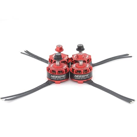 2306 2300KV 2700KV 2-4S Brushless Motor for RC Drone FPV Quadcopter RC Airplane Fixed-Wing Helicopter Multirotor RC Racing Drone (4PCS 2306 2700KV)