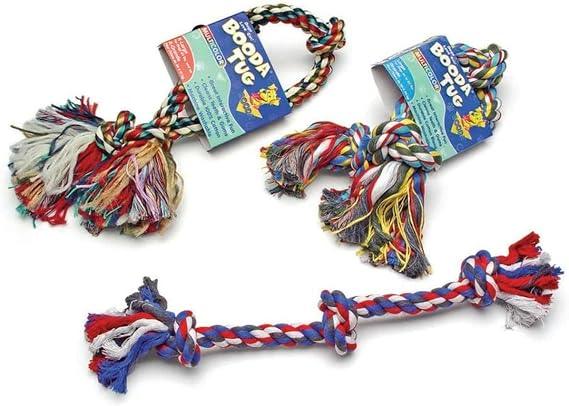 Petmate 3Knot Rope Tug - Multi Color - Large