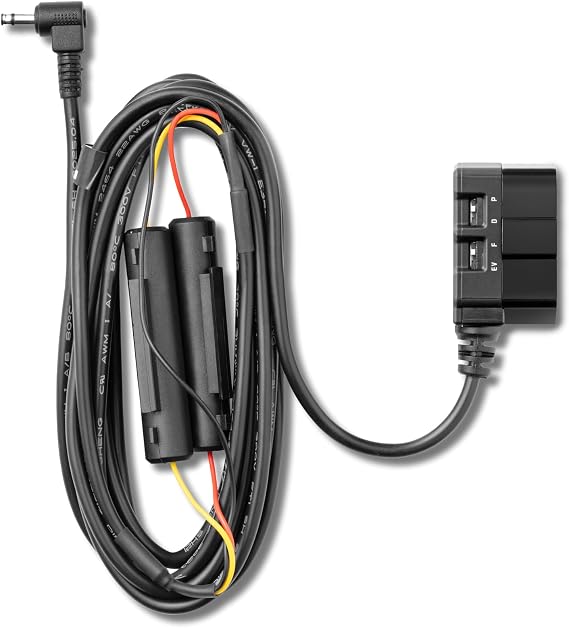 THINKWARE OBD II Power Cable for Thinkware Dash Cam, Plug and Play | Enables parking surveillance mode without hardwiring. Compatible with select Thinkware dash cams and hybrid or EV vehicles