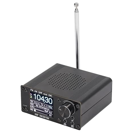 Variable Frequency Oscillator, 10kHz to 220MHz High and High Stability VFO Meter Support I2C Data with Battery