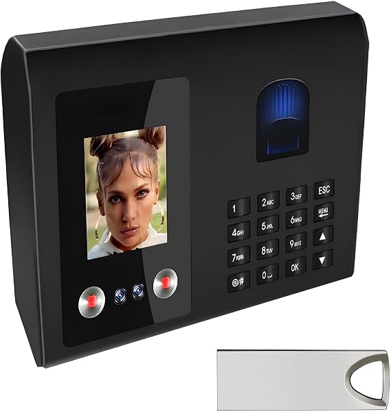 Biometric Fingerprint & Face Recognition Intercom with 500 Face Capacity, Waterproof & Scratch Resistant