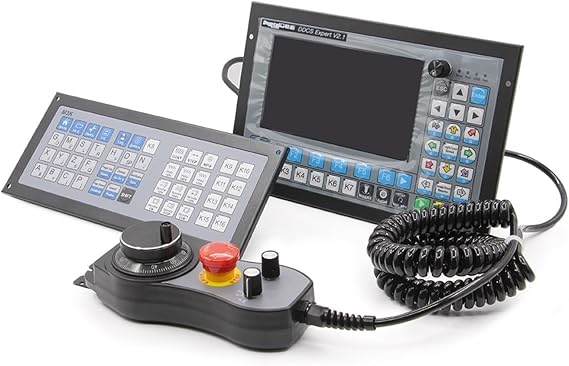 CNC Controller, DDCS Expert Standalone Motion Controller Offline Controller Support 3/4/5 axis USB CNC Controller Interface(3 Axis)