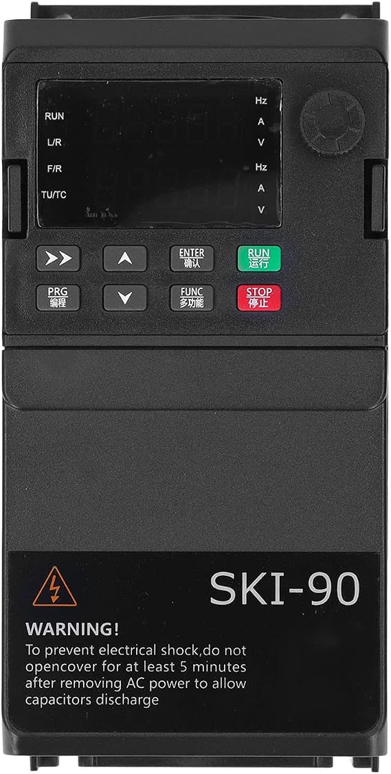 Variable Frequency Drive for Sako 3Ph Lathe Rs485 Vector Inverter Controller Fan Frequency for Speed Controller Heavy Load Input Spindle Sanders, ZIZEVyv754ezwgf