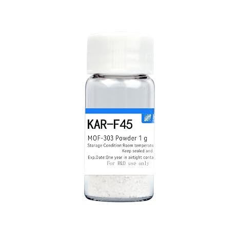 Metal Organic Frameworks MOFs MOF-303 Al White Powder KAR-F45 Ideal for Gas Storage, Separation, and Catalysis, CAS: 2050043-41-7 500 Grams