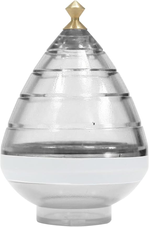 Spintastics Trompo Grande Fixed Tip Spin Top - Clear