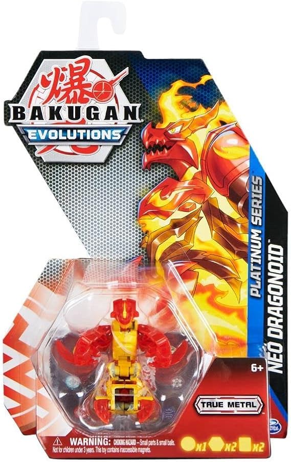 Bakugan Evolutions 2022 Platinum Series Die-cast Pyrus Neo Dragonoid