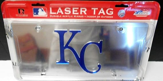 Rico Industries Royals Kc Logo Silver Laser Tag