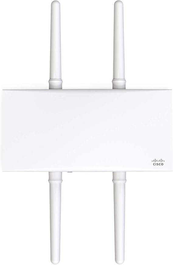 Cisco Meraki MR76 Wi-Fi 6 Outdoor/Industrial Access Point w/External Antennas Bluetooth Radios and 3YR License and Support (MR76-HW+LIC-ENT-3YR)
