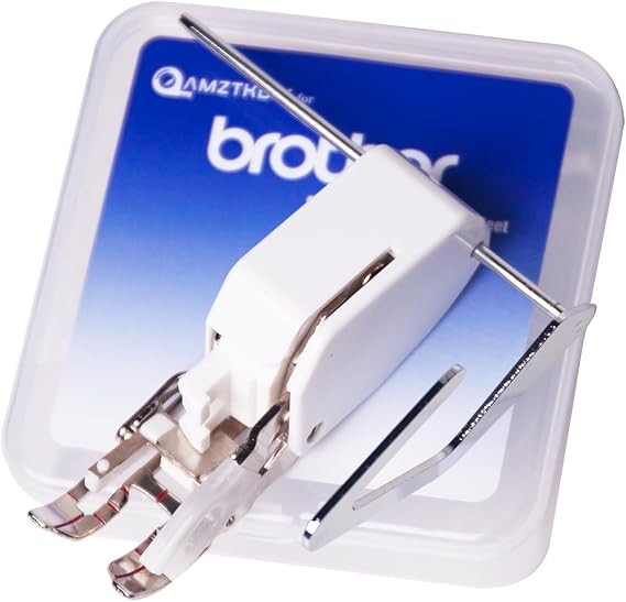 Walking Foot Presser Foot Precision Sewing Attachment with Guide for Brother Sewing Machines Even Feeding Quilting and Sewing