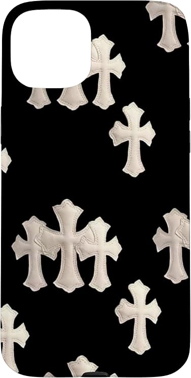 B&W Crosses Case for iPhone 15 Plus