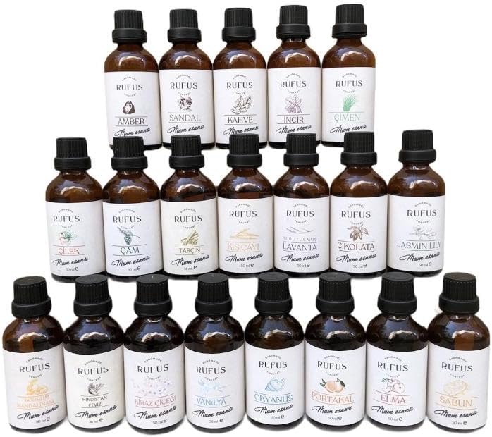Rufus Concept Candle Essence 50ml Set of 33 pieces