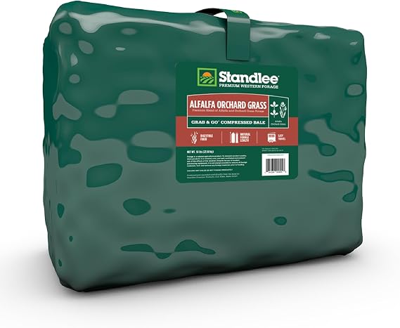 Standlee Premium Alfalfa & Orchard Compressed Bale, 50 lb