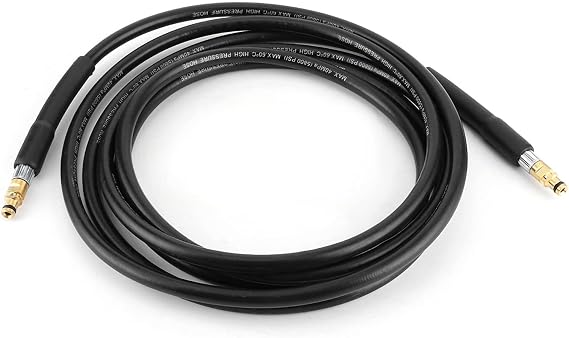 Electric Power Washer Replacement Hose, High Pressure Washer Water Clean Hose Car Cleaning Pipe Fit for K2 K3 K4 K5 (6 meters)