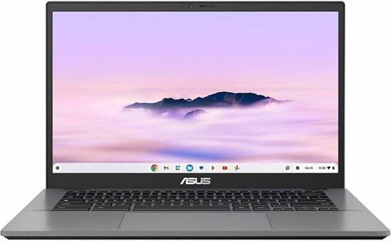 ASUS Chromebook Plus CX34 CX3402CBA-DH566T-GR 14" Touchscreen Chromebook - Full HD - Intel Core i5 12th Gen i5-1235U - 16 GB - 256 GB Flash Memory - Rocky Gray - Intel Chip - 1920 x 1080 - Chrome