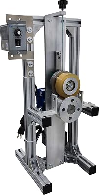 Extrusion Tractor Machine for 3D Filament Single Screw Extruder Aluminum Alloy Plastic Extruder Adjustable Speed 110V