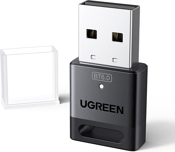UGREEN Bluetooth 6.0 Adapter, USB Bluetooth Dongle for PC, Plug & Play