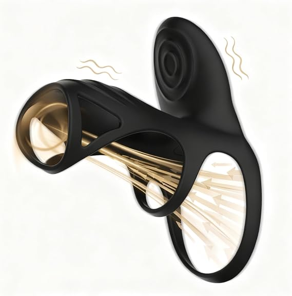 Premium Cck RNG with Vibarting BLL Sck Ring, Waterproof 9 Settings Performance Trainer