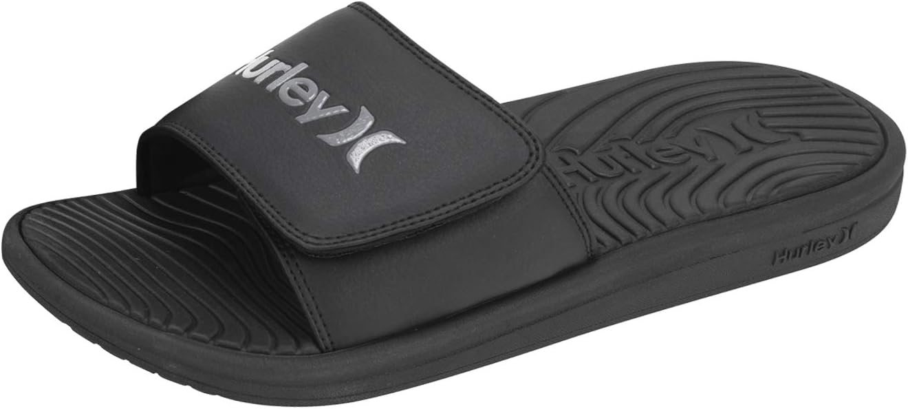 Hurley mens One and Only Gradient Velcro Slide
