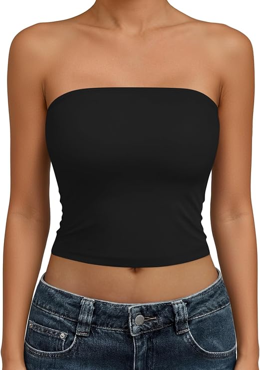 Trendy Queen Women's Strapless Tube Top
