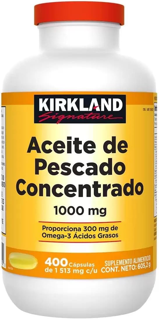 Kirkland Signature Fish oil 1000mg, 400 Count