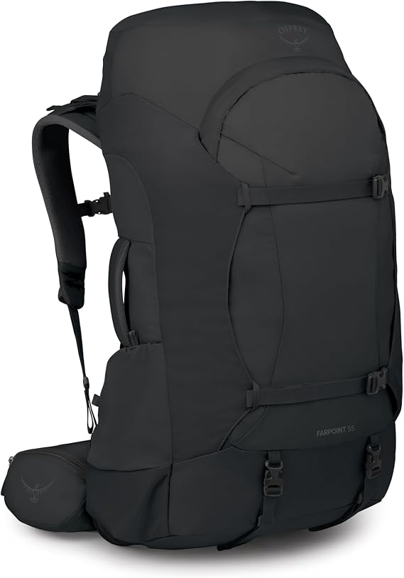 Osprey Farpoint Men's Trekking Backpack 55L Black