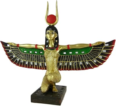 Private Label Winged Isis Egyptian Goddess Statue Deity Mythology