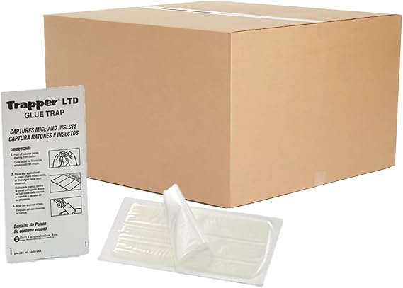 Trapper LTD Mouse/Insect Glue Boards - CASE (72 Boards)