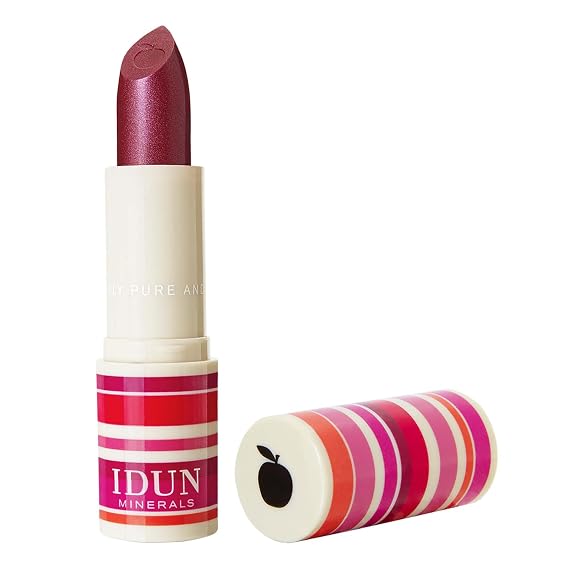 IDUN Minerals Creme Lipstick - Ultra, Creamy Texture - Rich Color Payoff - Comfortable Long Lasting Finish - Suitable For All Skin Types - Sylvia, 0.12 Ounce, (I0100323)